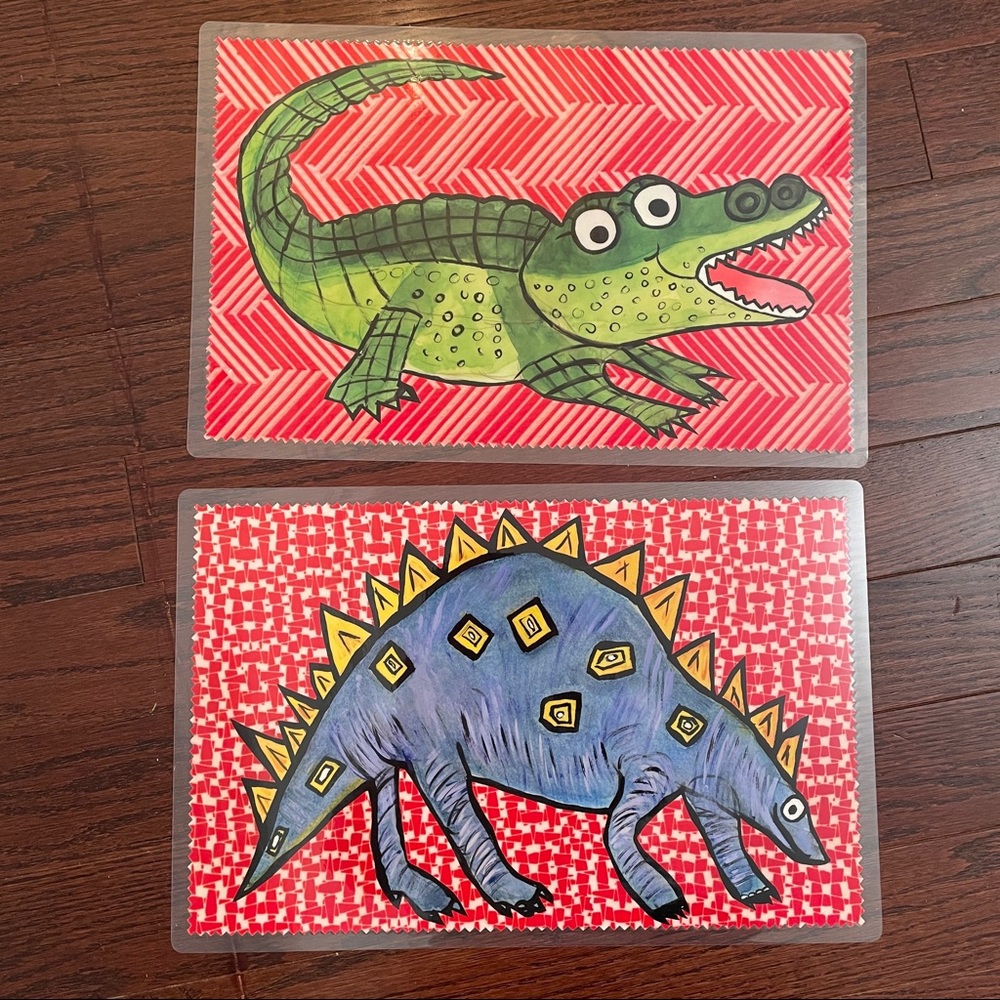 Emily Green imagination mats (2) + markers